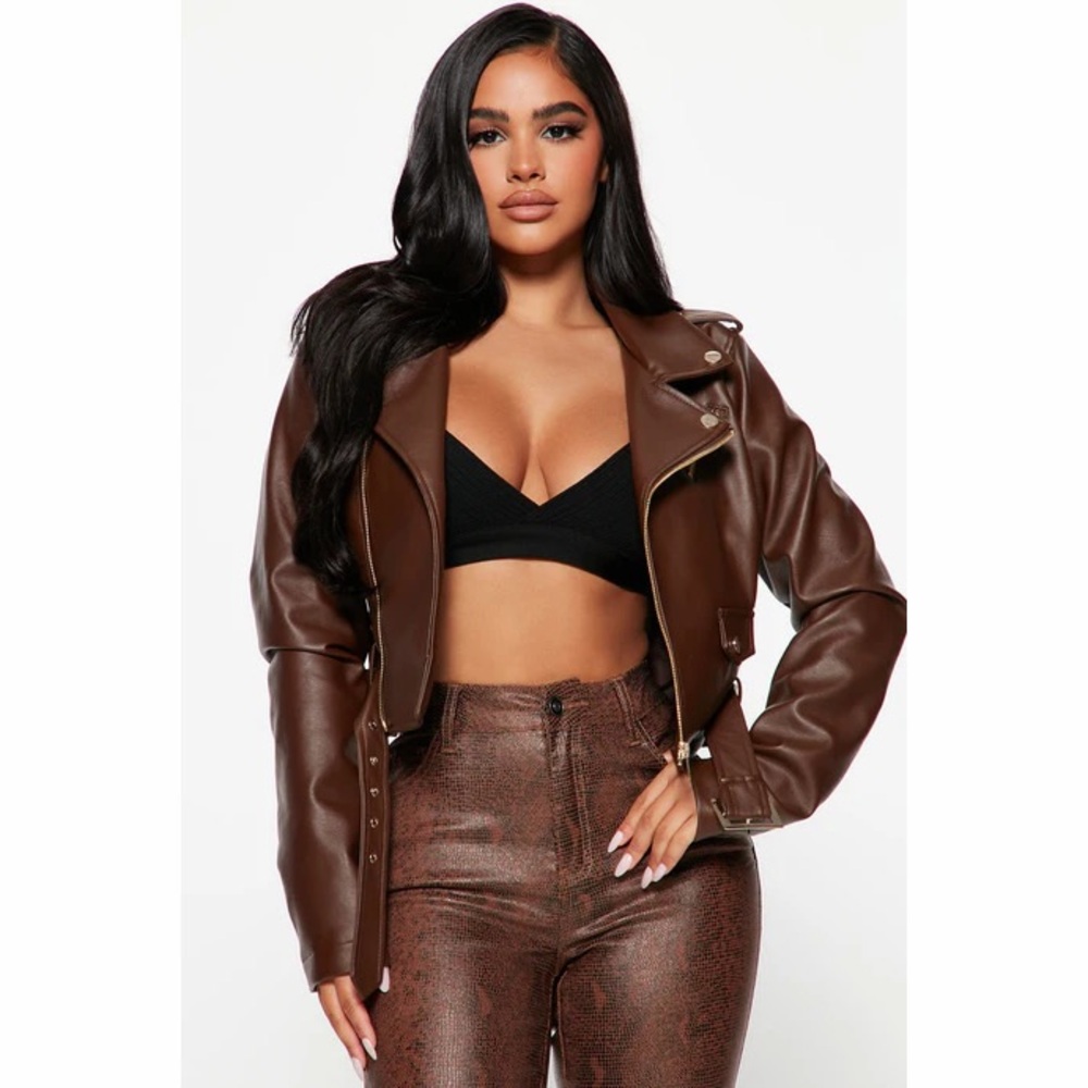 Fashion Nova PU Jacket